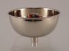 Picture of Nickel Plated Compote Bowl with Peg Set/2 | 6"D x 2.5"H | Item No. 79393