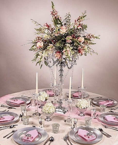 Picture of Tablescape with Crystal Candelabra #22