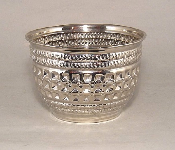 Picture of Bowl nickel plated embossed 6"D #K62304