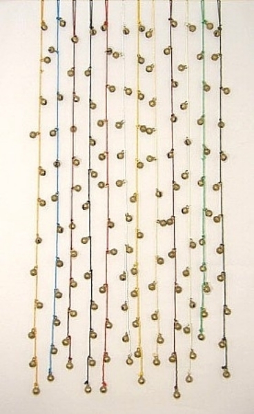 Picture of Multi Color Strings with 12 Bells per String  Set/12 Strings | 36" to 38" Long |  Item No. 05027