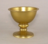 Picture of Antique Gold Compote Bowl Smooth Surface & Lip  Set/2 | 6"D x 5.25"H | Item No. 51413