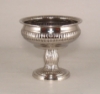 Picture of Nickel Plated Pedestal Compote Bowl  Set/2 | 6"D x 5.5"H | Item No. 51383