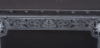 Picture of Cake Stand Laser Etched Square with 36 Crystal Hanging Strands 4-Legs  | 16"Sqx4.25"H |  Item No. 20235 FREE SHIPPING