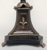 Picture of Bronze Finish on Brass Unique Decorative Accent Finial Triangle Base  | 8"Wx23"H |  Item No. 83202
