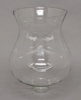 Picture of Clear Glass Hurricane Shade Bulb Shape for Candle Holders Set/2 | 6.5"Dx10.5"H |  Item No. 05001A