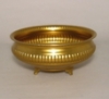 Picture of Antique Gold Low Bowl Lines  3-Feet  Set/2 | 8"Dx3.75"H |  Item No. 51485X SOLD AS IS FREE SHIPPING