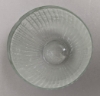 Picture of Set/6 Votive Candle Holder Clear Glass with Lines  |3.5"Dx4"H|  Item No. 16081