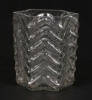 Picture of Set/6 Votive Candle Holder Clear Glass Hexagon  |3"Dx3"H|  Item No.16083