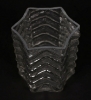 Picture of Votive Candle Holder Clear Glass Hexagon Set of 6 |3"Dx3"H|  Item No.16083