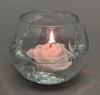 Picture of Votive Candle Holder Clear Cut Glass Ball Set of 4 |5"Dx4"H|  Item No. 20158