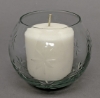 Picture of Votive Candle Holder Clear Cut Glass Ball Set of 4 |5"Dx4"H|  Item No. 20158