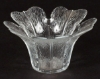Picture of Set/4  Votive Candle Holder Clear Glass Tulip Shaped  |5"Dx3"H|  Item No.24551