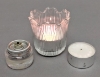 Picture of Set/12 Votive Candle Holder Clear Glass Tulip Shape  |2.25"Dx2.25"H|   Item No.28801