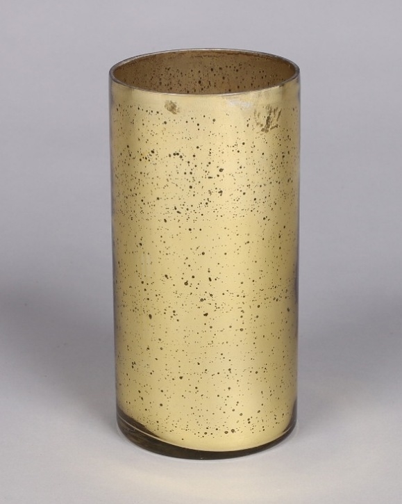 Gold mercury glass vase 8"H 16010,Uniquely Yours. Transform your space