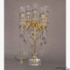 Picture of Crystal Candelabra Gold  Ornate Arms 4 Light & Bowl or 5 Light | 14"W x 31"H | Item No. 20220