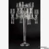 Picture of Crystal Candelabra Eight Light w/Bowl or Nine Light | 20"W x 34"H | Item No. 20221