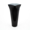 Picture of Black Vase Glass Square Top Floral Centerpiece  | 6.25"Dx15"H |  Item No. 12206