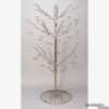Picture of 7-Feet Tall Nickel Plated on Brass Tree Candelabra with 36 Hanging Cone Votives | 52"W x 84"H |  Item No. 79993