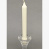 Picture of Clear Glass Candle Holder with lines Set/2  | 2.5"Dx6.25"H |  Item No. 10012