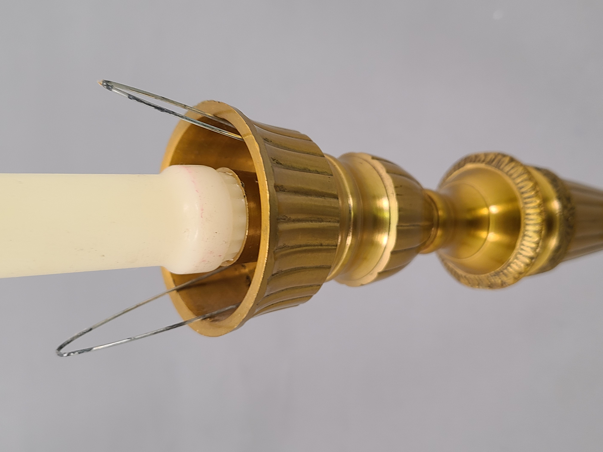 Antique Gold Candle Holder with Mosaic shade 37514,Uniquely Yours