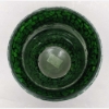 Picture of Green Vase Mosaic Glass Trumpet Centerpiece  | 7"Dx12"H |  Item No. 67104