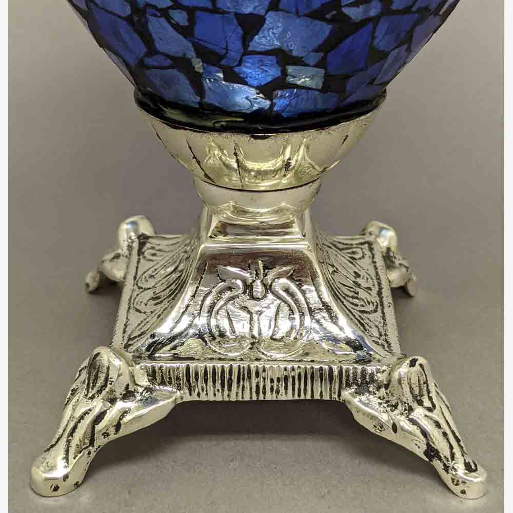 Blue Mosaic Vase 11"H 70134,Uniquely Yours. Transform your space into a magical place
