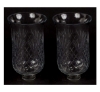 Picture of Etched Glass Hurricane Shade for Candle Holders  | 4.5"Dx7"H |  Item No. 20152X  SOLD AS IS