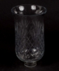 Picture of Etched Glass Hurricane Shade for Candle Holders Set/2 | 4.5"Dx7"H |  Item No. 20152X  SOLD AS IS