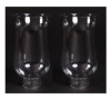 Picture of Clear Glass Hurricane Shade for Candle Holders or Candelabras Set/2 | 3.5"Dx6.5"H |  Item No. 20341