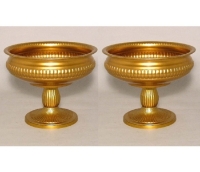 Antique Gold Compote Bowls or Vases | Uniquely Yours | Transform your ...