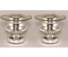 Picture of Silver Bowl Mercury Glass Dry Flower Arrangement Urn Shape   Set/2| 6"Dx5"H | Item No. 16121