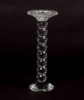 Picture of Crystal Ball Candle Holders Graduated Set/3  | 4"D , 8"-10"- 12"High |  Item No. 20277