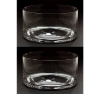 Picture of Clear Glass Cylinder Bowl  Set/2 | 8"Dx4"H |  Item No. 18058