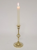 Picture of Brass Candle Holder with Mother Of Pearl Inlay Set/2  | 4"D x 8"H |  Item No. 13702