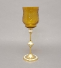 Picture of Brass Candle Holder with Mother Of Pearl Inlay Set/2  | 4"D x 8"H |  Item No. 13702