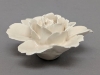 Picture of Ivory Ceramic Mini Flower Accent Piece for Decorating  Reception Tables  Set/12 | 2.25"Dx1.25"H | Item No. 71024