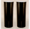 Picture of Black Vase Glass Cylinder Floral Centerpiece  Set/2  | 5"Dx14"H |  Item No. 12202