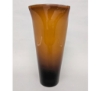 Picture of Amber Vase Glass Square Top Floral Centerpiece  | 6.25"Dx15"H |  Item No. 12306