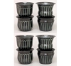 Picture of Green Metal Planters 4-Assorted Pieces  Set/2 | 5" x 4"H |  Item No. 59544L