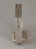 Picture of Nickel Plated on Brass Square Card Holder and Napkin Ring Set/4  | 1.75"Wx2"H |  Item No. 79629