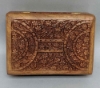 Picture of Shesham Wood Box Rectangle Hand Carved on Cover and Sides  Set/2  | 5"x7"x2.5"H |  Item No. 40809