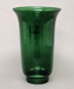 Picture of Green Glass Hurricane Shade 3.5"D Fitter Taper for Candle Holders Set/2 | 6.5"Dx11.5"H |  Item No. 19015G