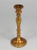 Picture of Antique Gold Candle Holder with Rhinestone Border & Base Set/3  | 8"-10"-12"H |  Item No. 16158