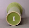 Picture of Green Ceramic Vase Glossy Finish Tapered  | 10"Dx18"H |  Item No. K00313