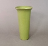 Picture of Green Ceramic Vase Glossy Finish Tapered  | 6.5"Dx12"H |  Item No. K00315