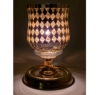 Picture of Peg Votive Candle Holder Mirror Mosaic Gold  | 3.75"Dx5"H |  Item No.K15001
