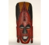 Picture of Tribal African Wooden Wall Mask | 9"Wx24"H |  Item No. MSK02