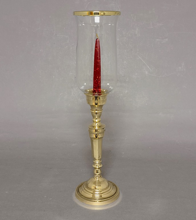 Brass Candle Holder 16.5"H 05770,Uniquely Yours. Transform your space