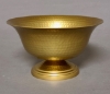 Picture of Antique Gold Compote Bowl Hammered Set/2  | 8"D x 4.50"H | Item No. 51433A