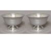 Picture of Compote Bowl Polished Aluminum Revere Hammered  Set/2 | 6"D x 4"H | Item No. 51424